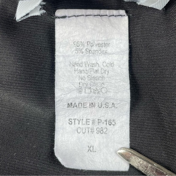 Cover Charge Pull on Wide Leg Pants Women’s XL Black 24” Inseam Goth Relaxed Fit - Picture 12 of 12